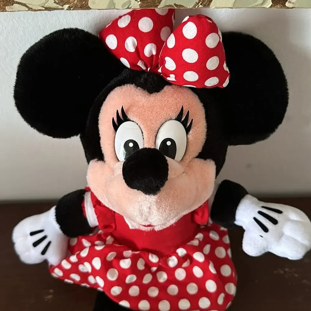 Diseny | Minnie Mouse Plush Red and White Polka Dot